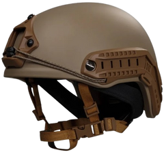 Шлем пулезащитный класс защиты IIIA, стандарт НАТО NIJ 0106.01, цвет койот ТОR-D