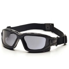 Тактичні окуляри з ущільнювачем Pyramex i-Force Slim (Anti-Fog) (gray) сірі