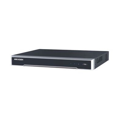 4K мережевий відеореєстратор Hikvision DS-7616NI-I2/16P, Черный, 16 камер, до 12 Мп, 16 портiв