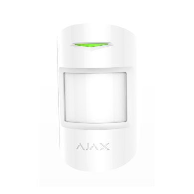 Датчик руху Ajax MotionProtect Plus білий
