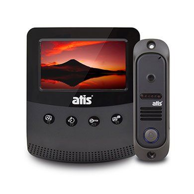 Комплект відеодомофона Atis AD-430B Kit box