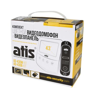 Комплект відеодомофона Atis AD-430W Kit box
