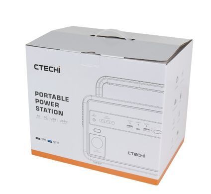 Зарядна станція CTECHi PPS-GT600 потужністю 600W/384Wh