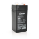 Акумуляторна батарея EUROPOWER AGM EP4-4M1 4 V 4 Ah (47 x 47 x 100 (105)) Black Q30