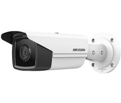 IP видеокамера Hikvision DS-2CD2T23G2-4I 4mm, 4 мм, Bullet, Фиксированный, 2 Мп, 30 метров, Поддержка microSD, PoE, Пересечение линии, Вторжение в область, Вход/вход из региона, Детектор лиц, Целевые типы (human/vehicle), Улица