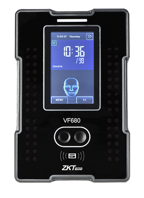 Термінал розпізнавання особи VF680, Face ID, Ethernet, USB, WI-FI, Настінний