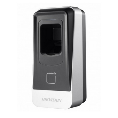 Зчитувач відбитків пальців Hikvision DS-K1201MF, RS485, Вулична, Накладний