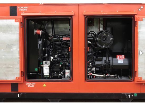 MP-200 Mahindra Powerol 200 кВА Дизельный-генератор 200кВА с функцией холодного старта, 3 фазы, 380В, 50Гц, с коэффициентом 0,8