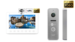 Комплект видеодомофона NeoLight Omega+ HD WF + FHD вызывная панель Neolight PRIME pro