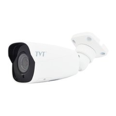 2MP IP видеокамера TVT Digital TD-9422S3 (D/FZ/PE/IAR3), Белый, 2.8-12 мм, Цилиндр, Вариофокальный, 2 Мп, 40 метров, Поддержка microSD, PoE, Вход аудио, Улица