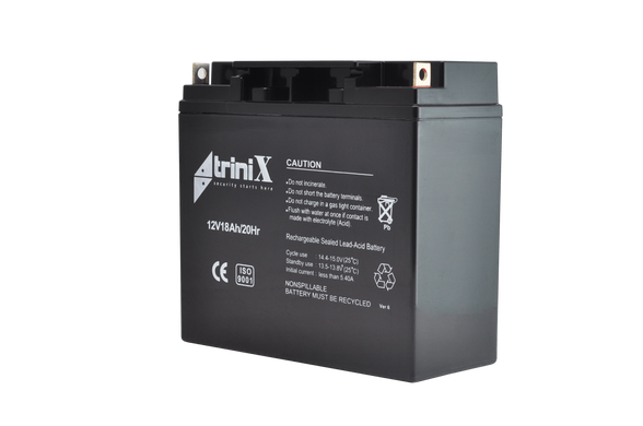 Акумуляторна батарея свинцево-кислотна TRINIX Super Charge 18 Ah 12V