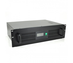 ДБЖ Ritar RTO-1500-LCD (900W), LCD, AVR, 3st, 2xSCHUKO socket, 2x12V9Ah, metal Case Q1 (480 (440) * 315 * 130), 900 Вт, 1500 Ва, Аппроксимірована синусоїда, Лінійно-інтерактивний, Вбудована