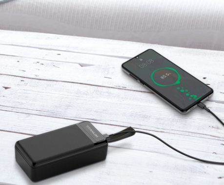 Повербанк TITANUM 914 Black 30000mAh