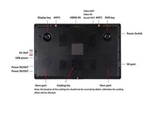 Монітор FPV Hawkeye Captain 10.2" DVR 5.8GHz 48CH (HP0054.0027-DVR)