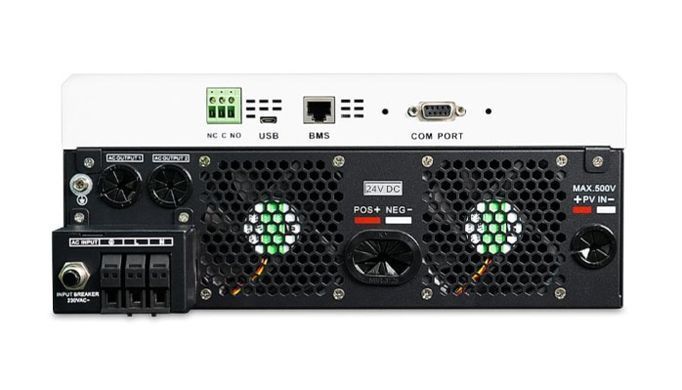 Гибридный инвертор 4.5kVA/4.2kW ​​Sako SUNON V 4.5KVA/4200W/24V+120A MPPT