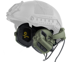 Активные средства защиты слуха для шлемов Earmor - M31X Mark 3 - Foliage Green - M31X-FG-MARK3