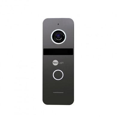 Комплект видеодомофона Kappa+ HD / Solo FHD Graphite, чорный графит, Средний, Full HD, Монитор + вызывная панель, Монитор + вызывная панель + доп. камера, 7 "