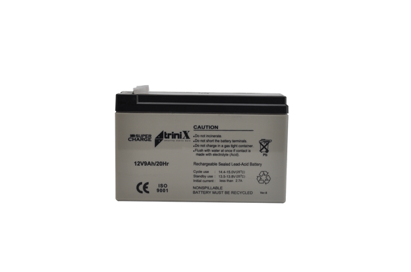 Аккумуляторная батарея свинцово-кислотная TRINIX Super Charge 9 Ah 12V