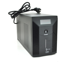 ДБЖ Ritar RTM3000 (1800W) Proxima-D, AVR, 3st, 3xSCHUKO socket, 4x12V9Ah, metal Case Q1 (400 * 145 * 210), 1800 Вт, 3000 Ва, Аппроксимірована синусоїда, Лінійно-інтерактивний, Вбудована