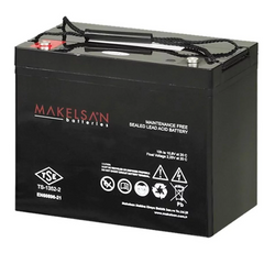 Аккумуляторная батарея AGM MAKELSAN 6-FM-100, Black Case, 12V 100.0Ah ( 329 x 172 x 218 ) Q1
