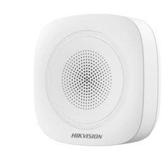 Бездротова внутрішня сирена Hikvision DS-PS1-I-WE-Red (червоне підсвічування)