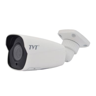 5MP IP відеокамера TVT Digital TD-9452E2A, Білий, 2.8 мм, Циліндр, Фіксований, 5 Мп, 30 метрів, PoE, Вулиця