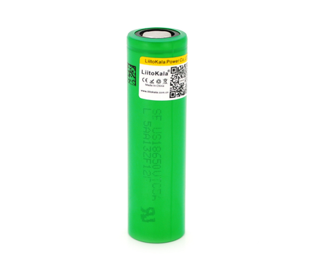 Аккумулятор 18650 Li-Ion LiitoKala Lii-VTC5, 2600mah,3.7V, PVC (Green)