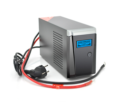 ИБП с правильной синусоидой RITAR RTSW-600 LCD (360Вт),12В, под внешний АКБ, Q4 (320*132*210) 4,2 кг (260*85*140), 360 Вт, 600 Ва, Правильная синусоида, Линейно-интерактивный, Внешняя
