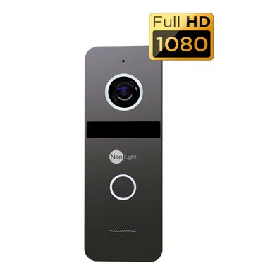 Комплект видеодомофона NeoLight Omega Plus HD и Solo FHD Graphite