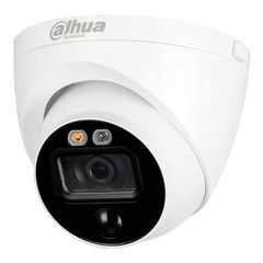 Відеокамера Dahua DH-HAC-ME1500EP-LED, Білий, Dahua, 2.8 мм, 5 Мп, HD-CVI, 20 метров, Алюміній + Пластик, Немає