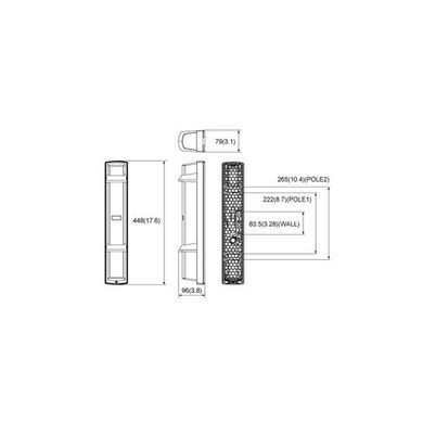 Інфрачервоний бар'єр Optex SL-350QDP, Черный