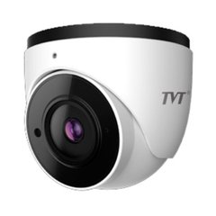 5MP IP видеокамера TVT Digital TD-9555E2A(D/AZ/PE/AR3), Белый, 2.8-12 мм, Купол, Вариофокальный, 5 Мп, 30 метров, PoE, Улица