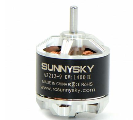 Безколекторний електродвигун для дрону SunnySky A2212-980KV/CW