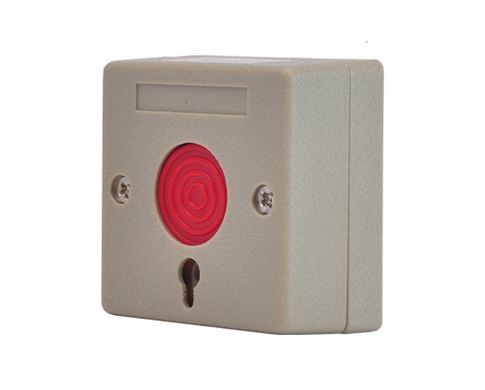 Кнопка тривожна ART-483P, Накладний, контактний, управління ключем
