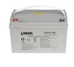 Аккумуляторная батарея HEGEL GEL 100-12 12V 100Ah ( 330x171x220 mm), 28kg