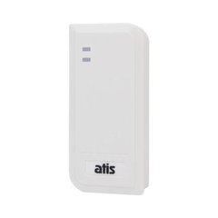 Зчитувач ATIS PR-80-EM(white), Білий, Карточки/брелки, Em-Marine, Wiegand, Накладний, Приміщення, Пластик