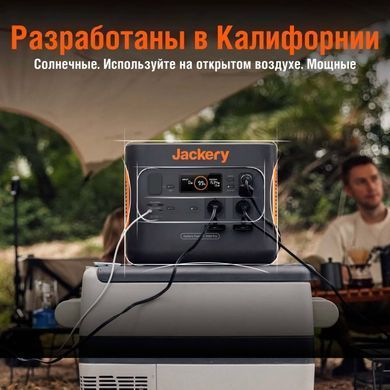 Сонячний генератор JACKERY 2000 PRO (EXPLORER 2000 PRO + 2*SOLARSAGA 200W)