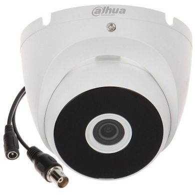 Відеокамера Dahua DH-HAC-T2A11P, Білий, Dahua, 2.8 мм, 1 мп, HD-CVI, 20 метров, Алюміній, Немає