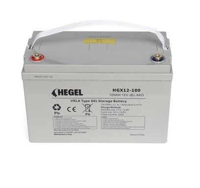 Аккумуляторная батарея HEGEL GEL 100-12 12V 100Ah ( 330x171x220 mm), 28kg