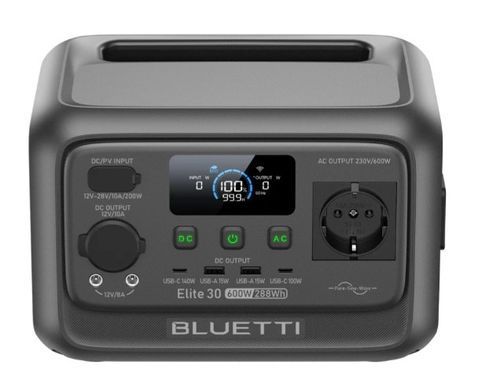 Зарядна станція Bluetti Elite 30 V2, 600 Вт, 288 Вт/год, (електростанція для дому, ДБЖ, UPS)