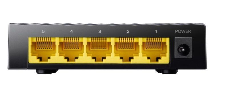 Коммутатор 5-портовый неуправляемый Cudy GS105D гигабитный