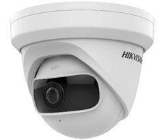 IP відеокамера Hikvision DS-2CD2345G0P-I, 1.68 мм, Купол, Фіксований, 4 Мп, 10 метрiв, Підтримка microSD, PoE, Перетин лінії, Вторгнення в область, Залишені / зниклі предмети, Детектор осіб, Вулиця, Приміщення