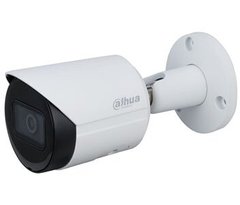 IP відеокамера Dahua DH-IPC-HFW2831SP-S-S2 (2.8мм), 2.8 мм, Корпус, Фіксований, 8 Мп, 30 метрів, Підтримка microSD, PoE, Перетин лінії, Вторгнення в область, Вулиця, Приміщення