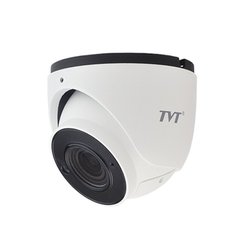 5MP IP видеокамера TVT Digital TD-9554S3A (D/PE/AR2), Белый, 2.8 мм, Купол, Фиксированный, 5 Мп, 20-30 метров, PoE, Улица