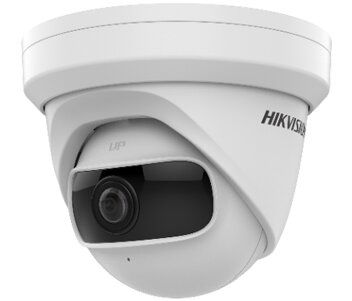 IP відеокамера Hikvision DS-2CD2345G0P-I, 1.68 мм, Купол, Фіксований, 4 Мп, 10 метрiв, Підтримка microSD, PoE, Перетин лінії, Вторгнення в область, Залишені / зниклі предмети, Детектор осіб, Вулиця, Приміщення