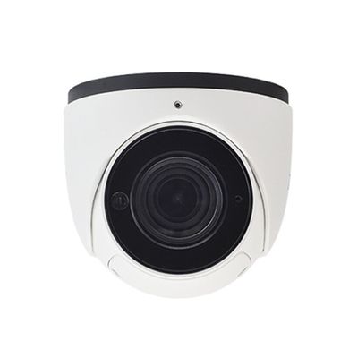 5MP IP видеокамера TVT Digital TD-9554S3A (D/PE/AR2), Белый, 2.8 мм, Купол, Фиксированный, 5 Мп, 20-30 метров, PoE, Улица