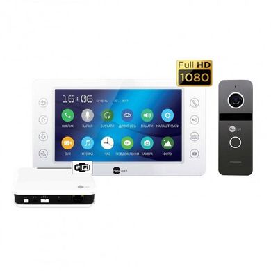 KAPPA HD WiFi Box Graphite, чорный графит, Средний, Full HD, Монитор + вызывная панель, 7 "