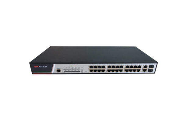 Керований комутатор PoE з 24 портами Fast Ethernet DS-3E2326P