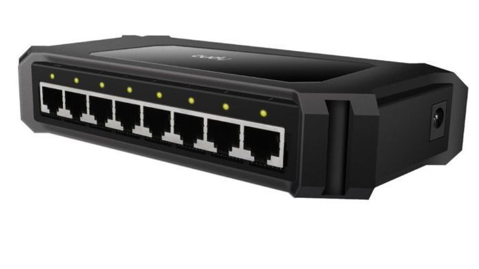 Коммутатор 8-портовый неуправляемый Cudy GS108D гигабитный