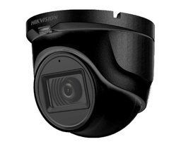 Turbo HD відеокамера Hikvision DS-2CE76H0T-ITMFS (Black)(AVINET) 5МП (2.8мм) з мікрофоном